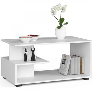 Ak furniture Konferenčný stolík Pin biely