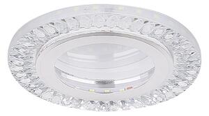 Candellux SSP-29 silver 2X5W LED 6500K transparent glass 2203171
