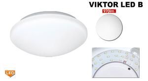VIKTOR LED B - LED svietidlo, biele, IP44, max.18W, 970 lm, 4100K (W131/LED/B-4100)