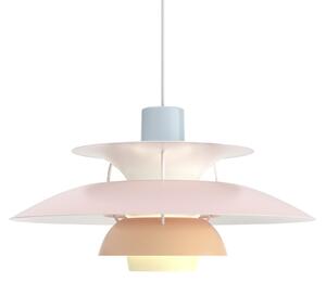 Závěsná lampa PH 5 Pastels Blue/Rose/Peach