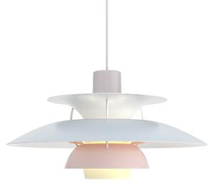 Závesná lampa PH 5 Pastels Oyster blue/Rose