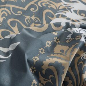 Dekorstudio Vianočné bavlnené posteľné obliečky SANTA2 Rozmer posteľných obliečok: Šírka x Dĺžka: 220x200cm + 2 ks 70x80 cm
