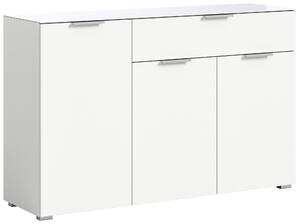 KOMODA, biela, 135/86/40 cm Livetastic - Komody, Online Only