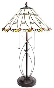 Veľká Tiffany stolná lampa EASY Ø41*68