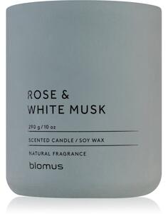 Blomus Fraga Rose & White Musk vonná sviečka 290 g