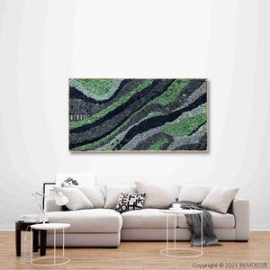 Machový obraz BEMOSS® ORTHO HANSE XXL - 60 x 160 cm