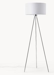Stojacia tripod lampa s textilným tienidlom Cella