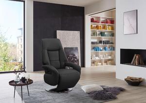 RELAXAČNÉ KRESLO, koža, čierna Sit & More - Online Only obývacie izby, Online Only