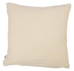 Krémový mušelínový vankúš Nova Muslin - 45*45cm - Mars & More