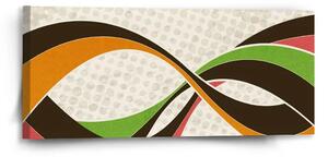 Sablio Obraz Retro abstrakcia - 110x50 cm