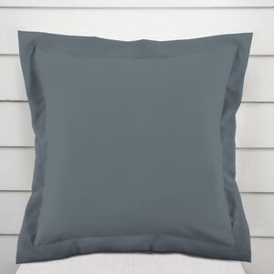 Biante Bavlnená obliečka na vankúš s lemom Moni MO-066 Modrosivá 30 x 50 cm
