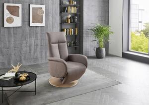 RELAXAČNÉ KRESLO, textil, svetlosivá Sit & More - Online Only obývacie izby, Online Only