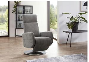 RELAXAČNÉ KRESLO, textil, tmavohnedá Sit & More - Online Only obývacie izby, Online Only