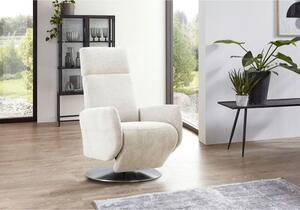 RELAXAČNÉ KRESLO, textil, krémová Sit & More - Online Only obývacie izby, Online Only