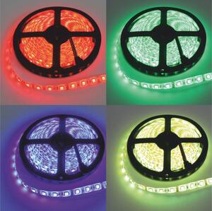 BERGE LED pásik - 12V - 5m - 72W - 300 diód - IP20 - RGB