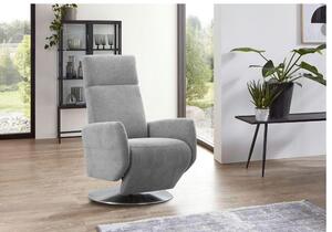 RELAXAČNÉ KRESLO, textil, sivá Sit & More - Online Only obývacie izby, Online Only