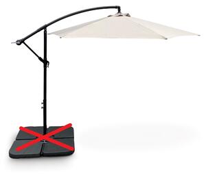 Záhradný slnečník Hook pr. 3m béžový
