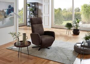 RELAXAČNÉ KRESLO, textil, mokka Sit & More - Online Only obývacie izby, Online Only
