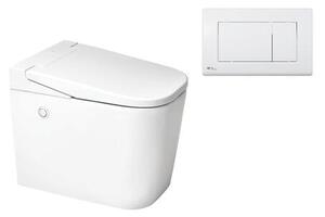 Ultimax stojace WC s technológiou OptimFlush vrátane nádržky a nástenného tlačidla SATOFSHFS3.B20