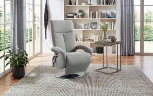 RELAXAČNÉ KRESLO, textil, svetlosivá Sit & More - Online Only obývacie izby, Online Only