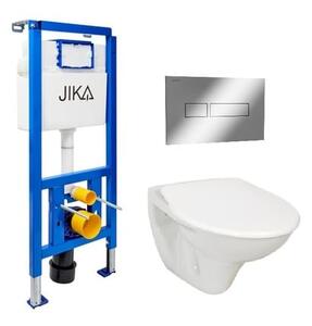 Závesný WC set Jika Nila do ľahkých stien / predstenový KMPLJIKASCS