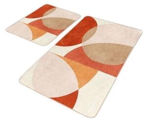 Zamatové kúpeľňové predložky v súprave 2 ks 60x100 cm – Mila Home