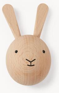 Nástenný vešiak z bukového dreva Rabbit