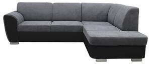 ROHOVÁ SEDAČKA, textil, sivá, čierna MID.YOU - Sedačky, Online Only