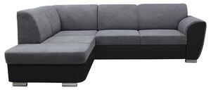 ROHOVÁ SEDAČKA, textil, sivá, čierna MID.YOU - Sedačky, Online Only