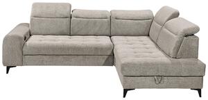 ROHOVÁ SEDAČKA, textil, sivá MID.YOU - Sedačky, Online Only