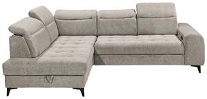 ROHOVÁ SEDAČKA, textil, sivá MID.YOU - Sedačky, Online Only