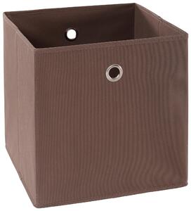 SKLADACÍ BOX, kov, textil, kartón, 32/32/32 cm Carryhome - Úložné boxy & dekoračné boxy