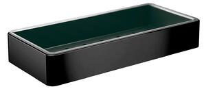 Emco Loft - Nástenný držiak na špongiu 22 cm, čierna 054513302