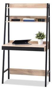 NovýNábytok.sk PC stolík Boge B (dub + čierna). Akcia -17%. Vlastná spoľahlivá doprava až k Vám domov. 1109729