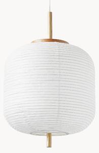 Dizajnová závesná lampa z ryžového papiera Misaki