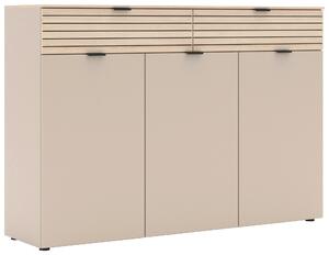 SKRINKA NA TOPÁNKY, farba duba, kašmírová, 150/102/38 cm Xora - Online Only drobný nábytok, Online Only