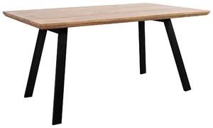 PÍSACÍ STÔL, čierna, farba indického palisandra, 160/80/77 cm Livetastic - Kancelárske série, Online Only