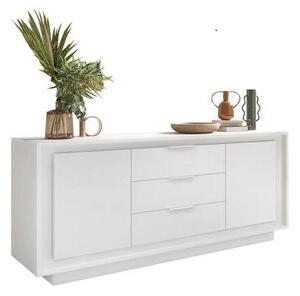 ŠIROKÁ KOMODA, biela, 180/80/50 cm Carryhome - Obývacie zostavy, Online Only