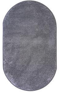 Vopi Kusový koberec Laguna tmavo šedá ovál - 80x150 ovál cm