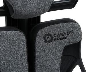 Canyon Morphos CNS-ABCH01GYB - Prémiové ergonomické herné kreslo čierno-šedé