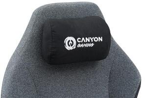 Canyon Boulder CND-XLCH01 - Herné kreslo s nosnosť až do 150kg, šedé