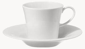 Ručne vyrobená porcelánová šálka na kávu's podšálkou Berlin