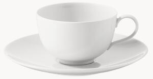 Ručne vyrobené porcelánové šálky na kávu's podšálkami Urbino, 2 ks