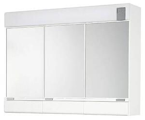 Zrkadlová skrinka Jokey Jade Comfort / 70 x 54 cm / LED lišta / vypínač / zásuvka / biela