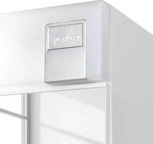 Zrkadlová skrinka Jokey Jade Comfort / 70 x 54 cm / LED lišta / vypínač / zásuvka / biela