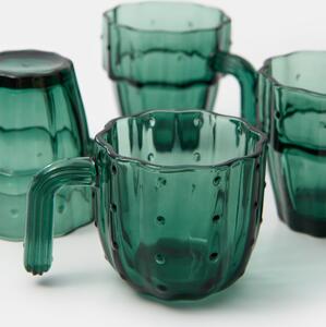 Sinsay - Súprava 4 pohárov - zelená