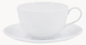 Ručne vyrobená porcelánová raňajková šálka's podšálkou Urbino