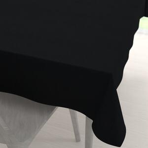 Biante Obdĺžnikový obrus/imitácia brúsenej kože Alcantara ALC-012 Čierny 50x100 cm