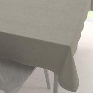 Biante Obdĺžnikový obrus/imitácia brúsenej kože Alcantara ALC-014 Svetlo sivý 50x100 cm
