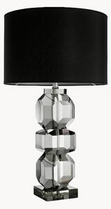 Stolová lampa z krištáľového skla Mornington